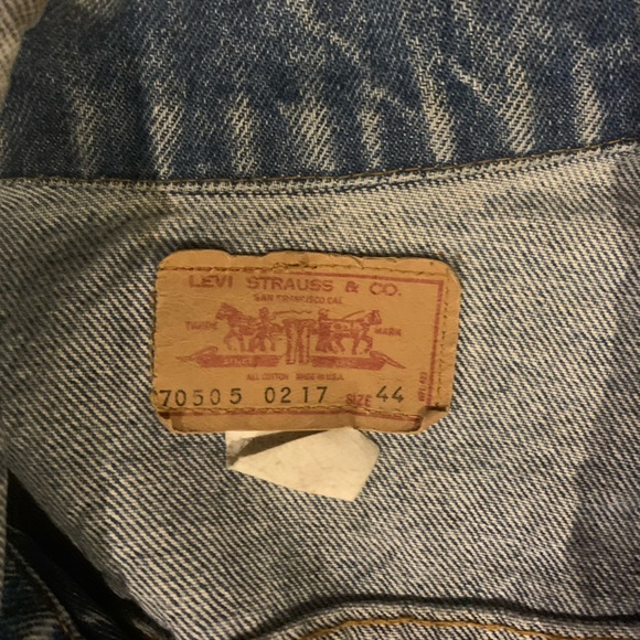 Vintage Levi jacket - Picture 3 of 5